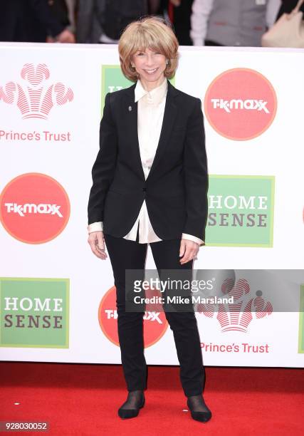 Helen Worth attends 'The Prince's Trust' and TKMaxx with Homesense Awards at London Palladium on March 6, 2018 in London, England.