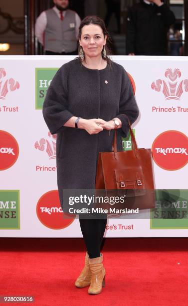 Olivia Colman attends 'The Prince's Trust' and TKMaxx with Homesense Awards at London Palladium on March 6, 2018 in London, England.
