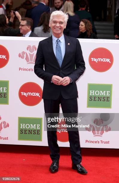 Phillip Schofield attends 'The Prince's Trust' and TKMaxx with Homesense Awards at London Palladium on March 6, 2018 in London, England.