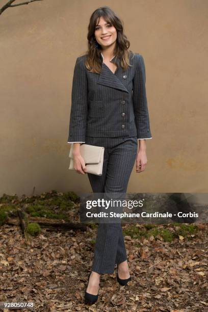 Alma Jodorowsky attends the Chanel show as part of the Paris Fashion Week Womenswear Fall/Winter 2018/2019 on March 6, 2018 in Paris, France.