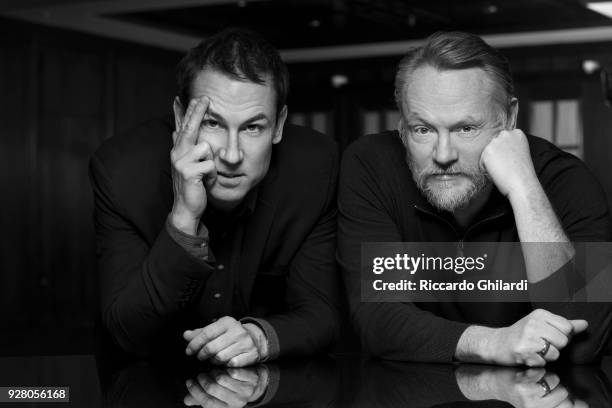 Actors Jared Harris and Tobias Menzies poses for a portrait during the 68th Berlin International Film Festival on February, 2018 in Berlin, Germany. .