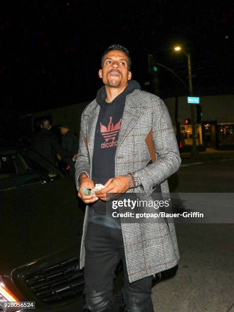 Matt Barnes is seen on March 06, 2018 in Los Angeles, California.