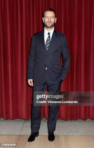 Alessandro Borghi attends the 1st Wondy Award on March 5, 2018 in Milan, Italy.