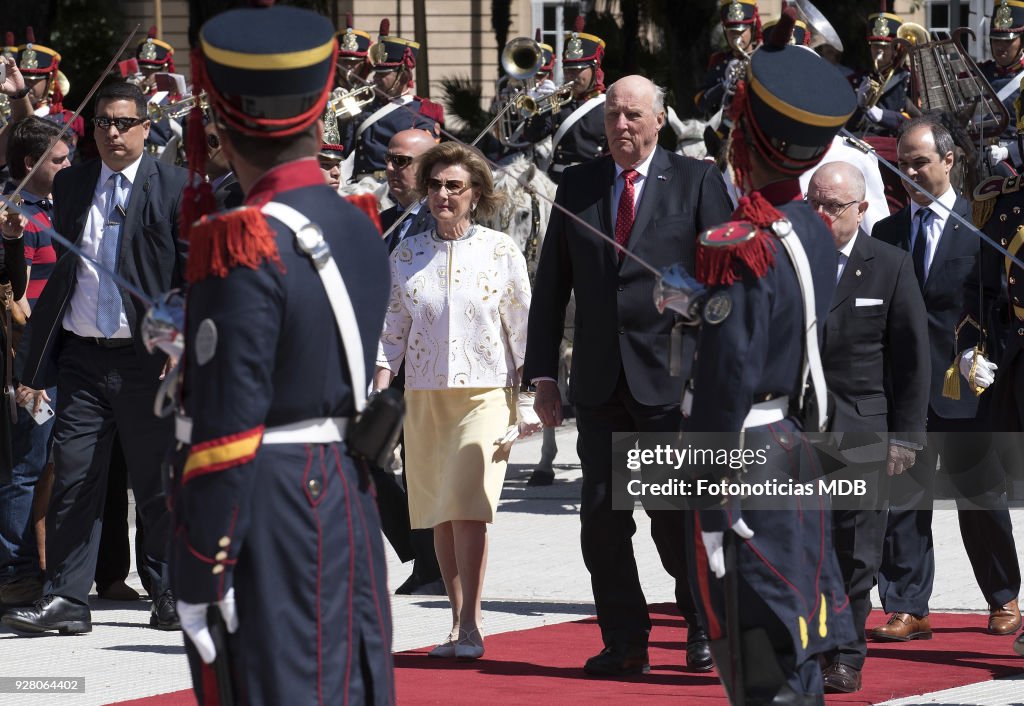 Day 1 - Queen Sonjia and King Harald State Visit to Argentina