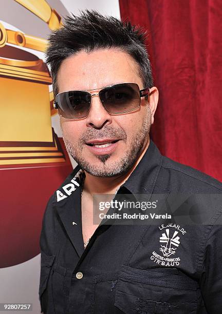 Singer Louis Enrique attends the 10th Annual Latin GRAMMY Awards Univision Radio Remotes Day 3 held at the Mandalay Bay Events Center on November 4,...