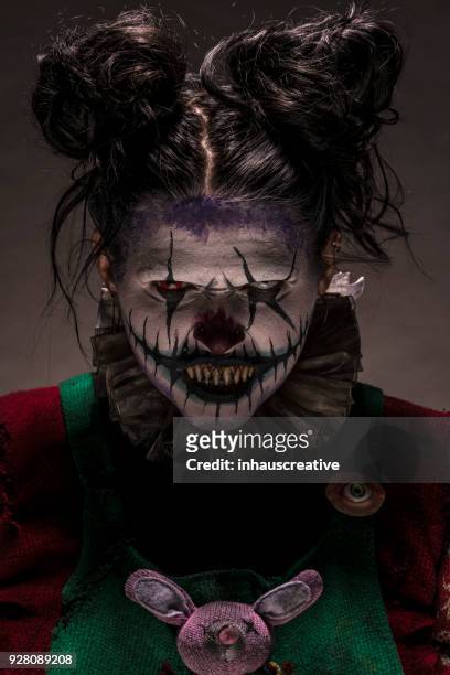 噩夢小丑 - scary clown 個照片及圖片檔