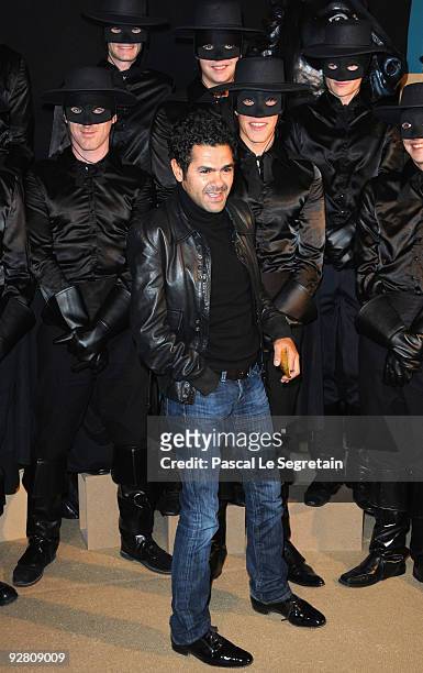Actor Djamel Debbouze attends the "Zoro" Gala Premiere at Folies Bergeres on November 5, 2009 in Paris, France.
