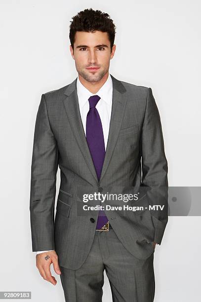 Brody Jenner poses for a picture in the studio during the 2009 MTV Europe Music Awards held at the O2 Arena on November 5, 2009 in Berlin, Germany.