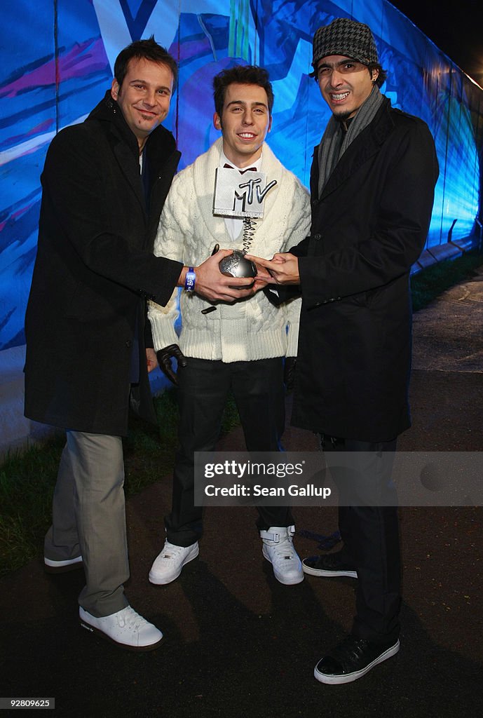 MTV Europe Music Awards Regional Winners 2009 - Photocall