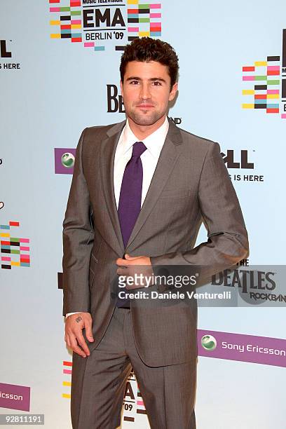 Brody Jenner arrives at the 2009 MTV Europe Music Awards at the O2 Arena on November 5, 2009 in Berlin, Germany.