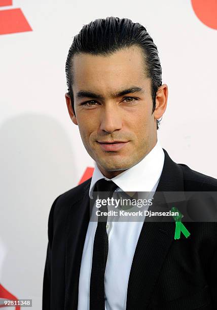 Actor Aaron Diaz arrives at the 10th annual Latin GRAMMY Awards held at Mandalay Bay Events Center on November 5, 2009 in Las Vegas, Nevada.