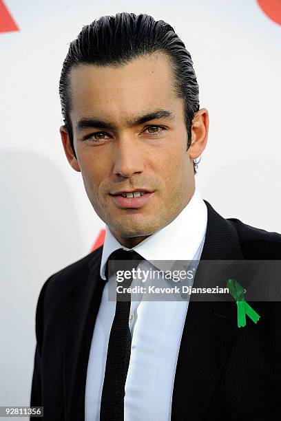 Actor Aaron Diaz arrives at the 10th annual Latin GRAMMY Awards held at Mandalay Bay Events Center on November 5, 2009 in Las Vegas, Nevada.