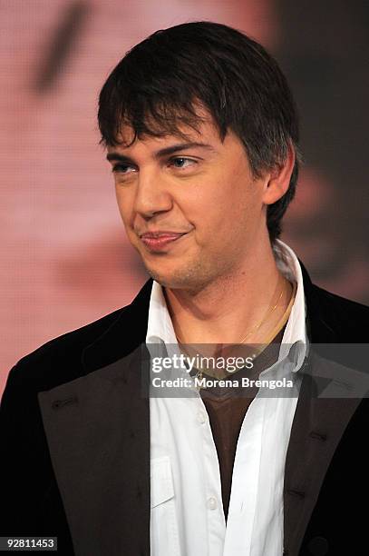 Giacomo Celentano appears at the Scalo 76 Talent TV Show on November 5, 2009 in Milan, Italy.