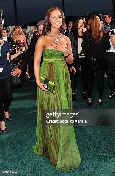 Musician Alicia Keys attends the 10th Annual Latin GRAMMY Awards held at the Mandalay Bay Events Center on November 5, 2009 in Las Vegas, Nevada.