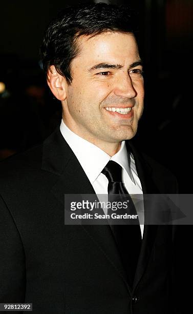 Actor Ron Livingston attends the grand opening of The National World War II Museum expansion on November 5, 2009 in New Orleans, Louisiana.
