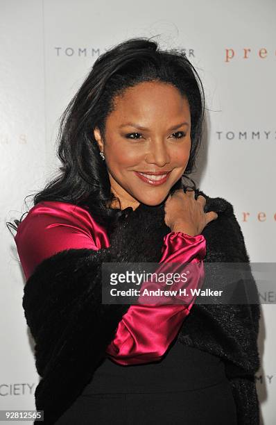 Actress Lynn Whitfield attends The Cinema Society & Tommy Hilfiger screening of "Precious" at the Crosby Street Hotel on November 5, 2009 in New York...