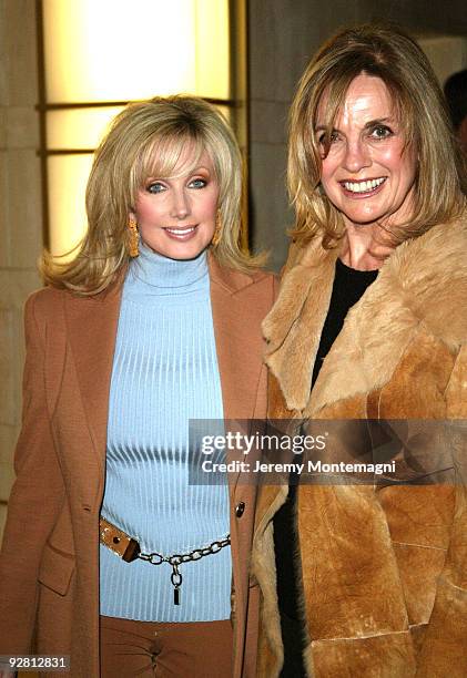 Morgan Fairchild and Linda Gray