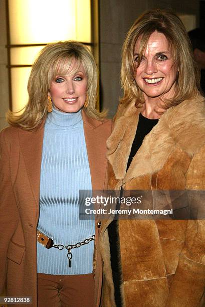 Morgan Fairchild and Linda Gray