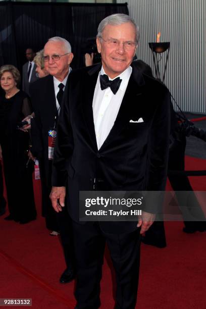 Tom Brokaw attends the grand opening of the expansion of The National World War II Museum on November 5, 2009 in New Orleans, Louisiana.