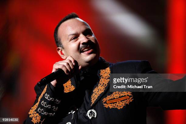 Pepe Aguilar performs onstage at the 10th Annual Latin Grammy Awards held at Mandalay Bay on November 5, 2009 in Las Vegas, Nevada.