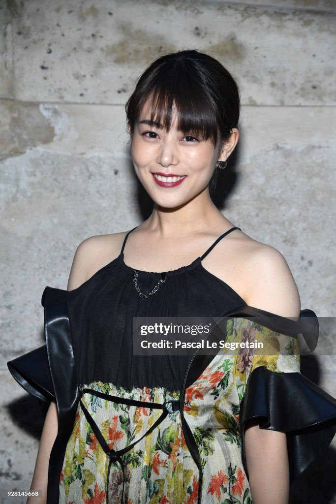 Louis Vuitton : Front Row - Paris Fashion Week Womenswear Fall/Winter 2018/2019
