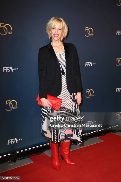 Katja Eichinger attends the 50th anniversary celebration of FFA at Pierre Boulez Saal on March 6, 2018 in Berlin, Germany.