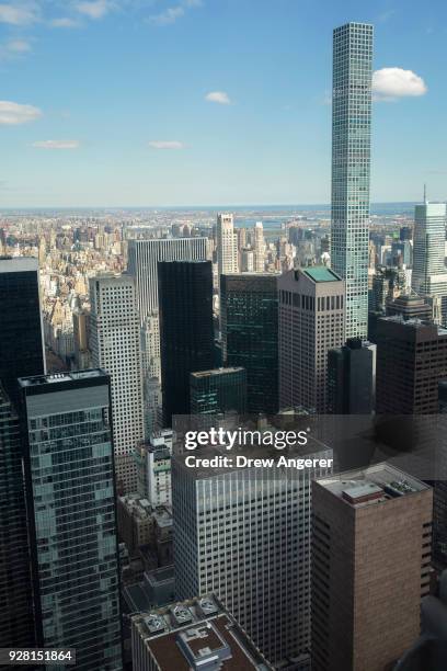 View of the Kushner Companies' flagship property 666 Fifth Avenue in Midtown Manhattan, March 6, 2018 in New York City. Kushner Companies, run by the...