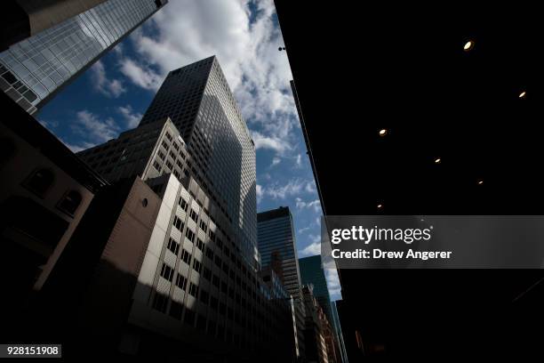 View of the Kushner Companies' flagship property 666 Fifth Avenue in Midtown Manhattan, March 6, 2018 in New York City. Kushner Companies, run by the...