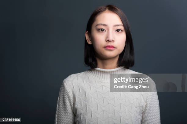 joven asiática retrato femenino, - asian teen girl fotografías e imágenes de stock