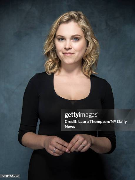 Actress Eliza Taylor is photographed for NY Daily News on April 22, 2017 in New York City. CREDIT MUST READ: Laura Thompson/NY Daily News/Contour RA.