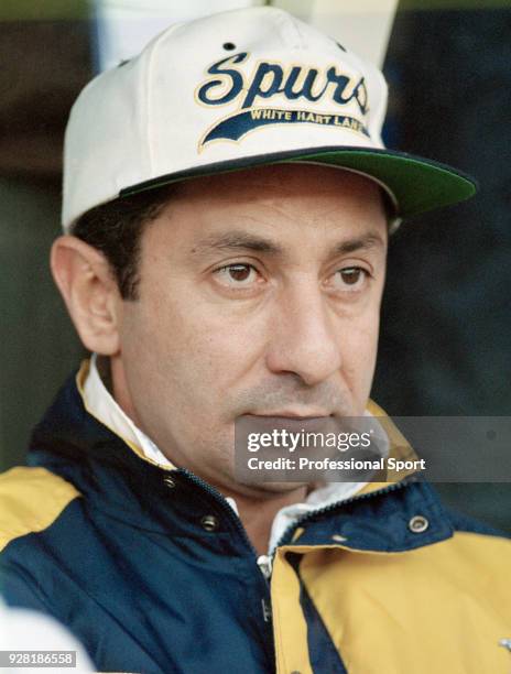 Tottenham Hospur manager Ossie Ardiles looks on, circa 1994.