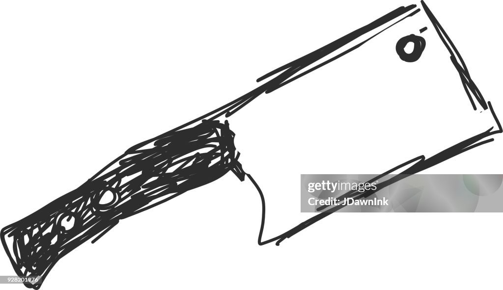 Meat Cleaver Pattern Meat Cleaver High-Res Vector Graphic - Getty Images