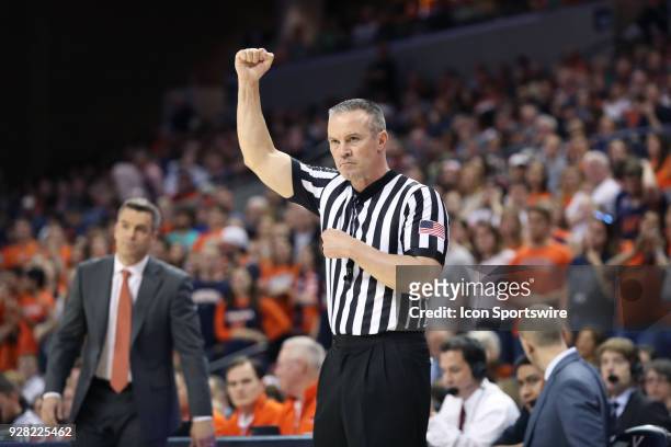 Official Ron Groover. The University of Virginia Cavaliers hosted the University of Notre Dame Fighting Irish on March 3, 2018 at John Paul Jones...