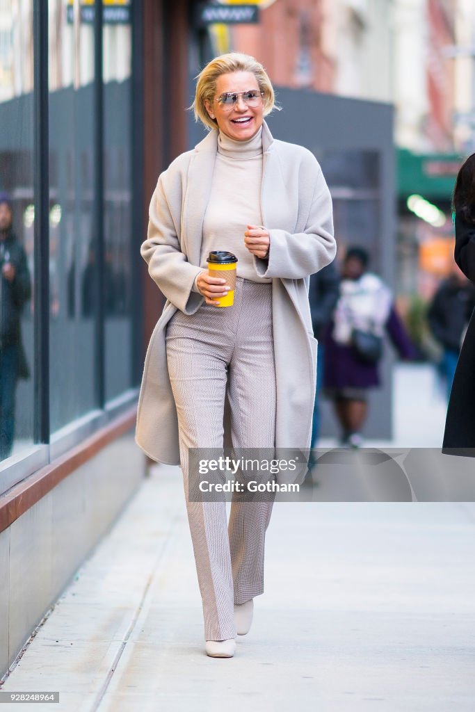 Celebrity Sightings in New York City - March 6, 2018