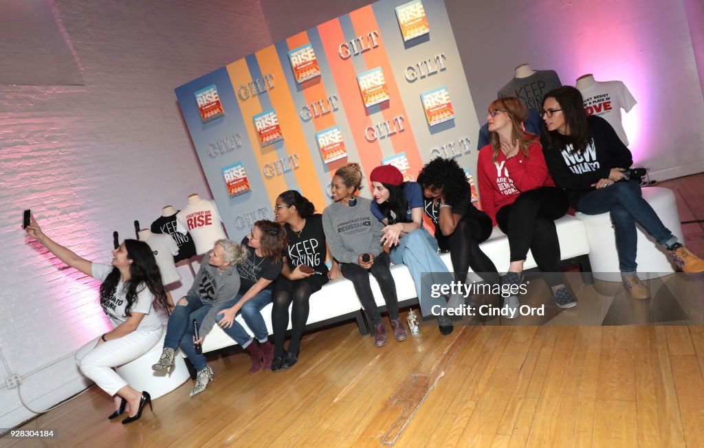 Gilt.com & Women's March Celebrate International Women's Day With Roller Disco Launch Party