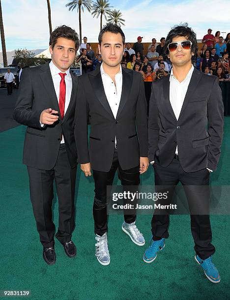 Reik arrives at the 10th annual Latin GRAMMY Awards held at Mandalay Bay Events Center on November 5, 2009 in Las Vegas, Nevada.