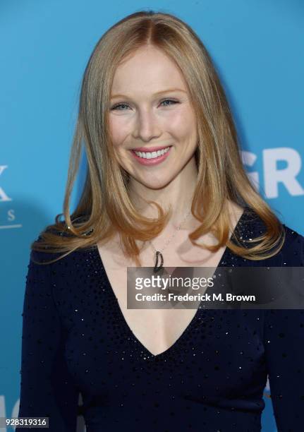 Actor Molly Quinn attends the world premiere of 'Gringo' from Amazon Studios and STX Films at Regal LA Live Stadium 14 on March 6, 2018 in Los...