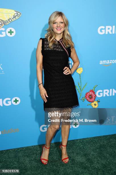 Actor Arden Myrin attends the world premiere of 'Gringo' from Amazon Studios and STX Films at Regal LA Live Stadium 14 on March 6, 2018 in Los...