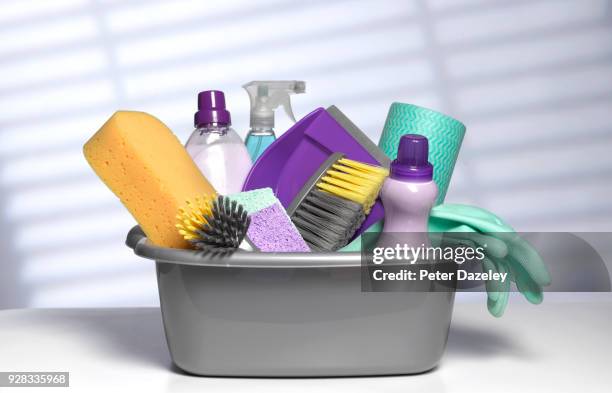 preparing to spring clean - cleaning agent stock pictures, royalty-free photos & images