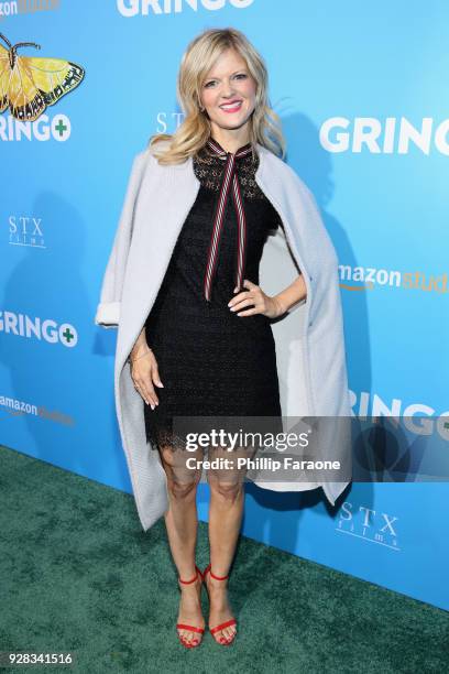 Actor Arden Myrin attends the world premiere of 'Gringo' from Amazon Studios and STX Films at Regal LA Live Stadium 14 on March 6, 2018 in Los...