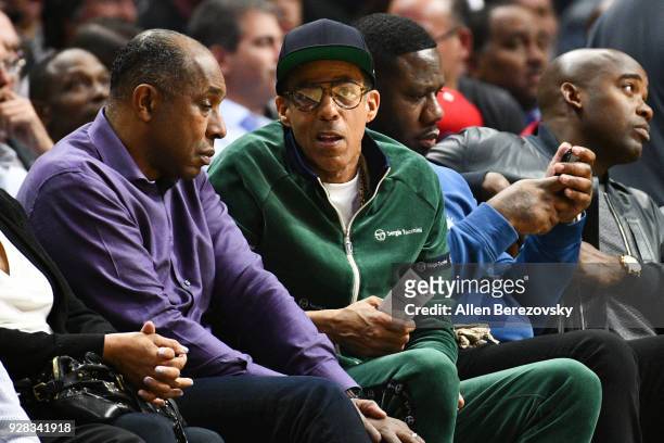 Music producer Chris Ivery attends a basketball game beween the Los Angeles Clippers and the New Orleans Pelicans at Staples Center on March 6, 2018...