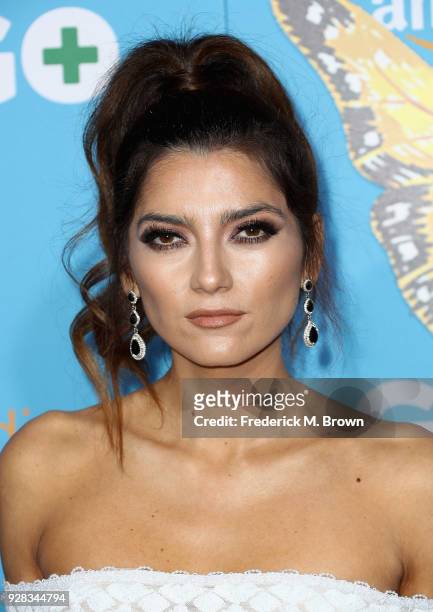 Actor Blanca Blanco attends the world premiere of 'Gringo' from Amazon Studios and STX Films at Regal LA Live Stadium 14 on March 6, 2018 in Los...