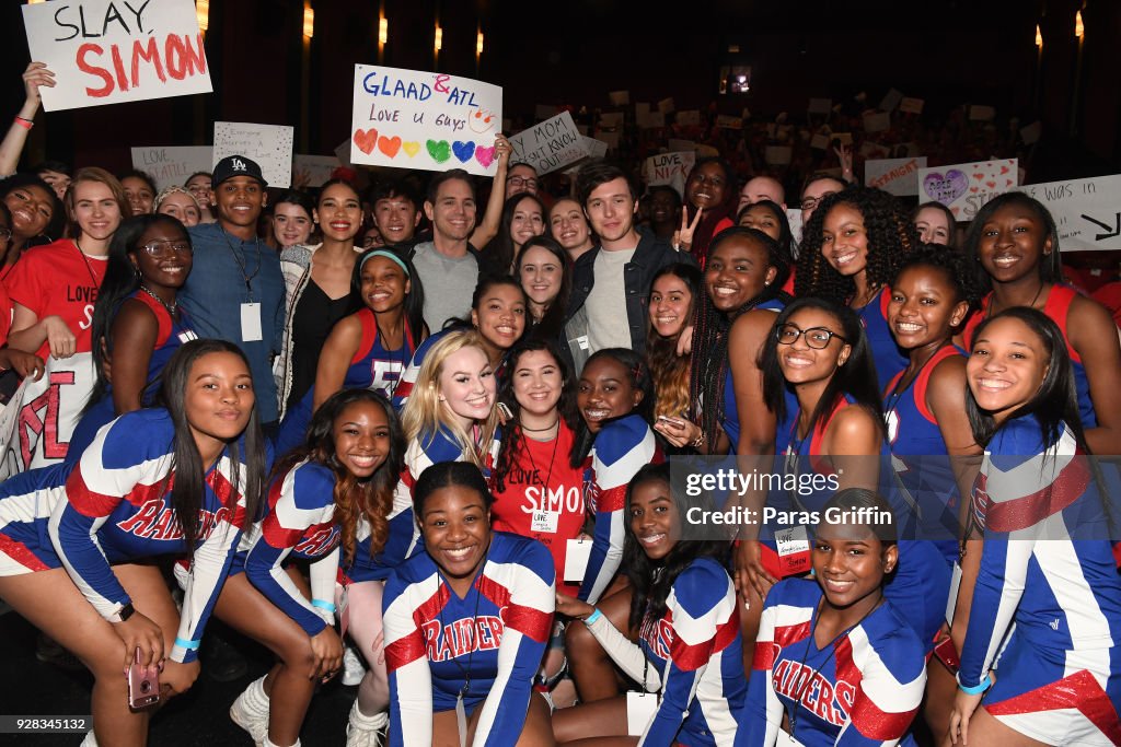 LOVE, SIMON Atlanta Fan Screening and Q&A