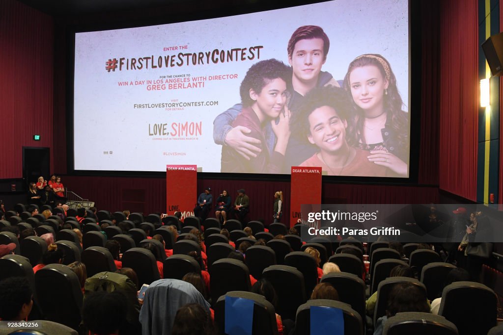 LOVE, SIMON Atlanta Fan Screening and Q&A