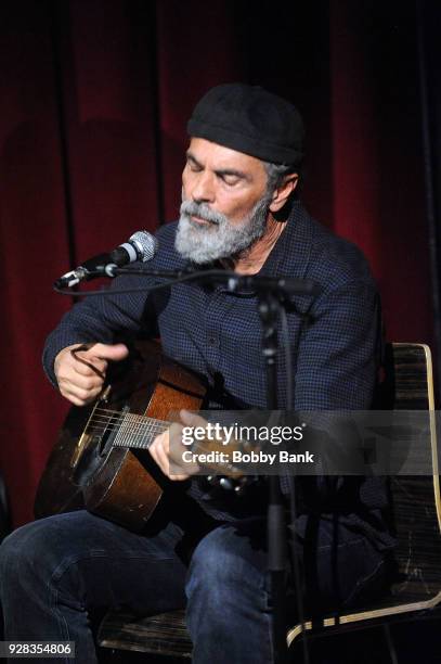 Bruce Sudano performs at City Vineyard on March 6, 2018 in New York City.