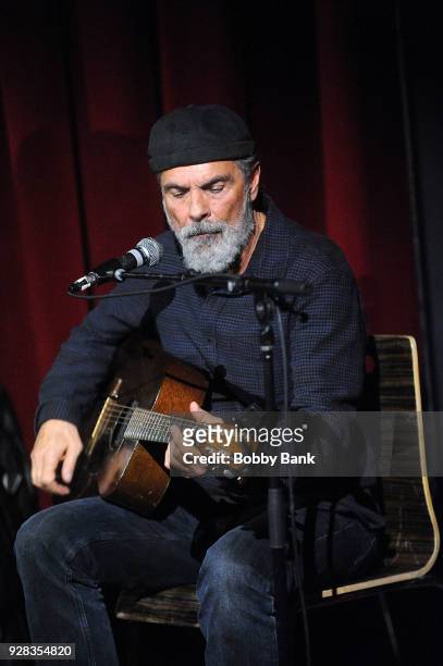 Bruce Sudano performs at City Vineyard on March 6, 2018 in New York City.