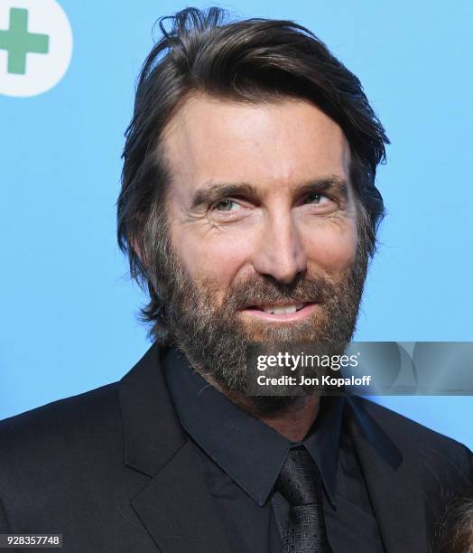 Sharlto Copley attends the Los Angeles Premiere "Gringo" at Regal LA Live Stadium 14 on March 6, 2018 in Los Angeles, California.