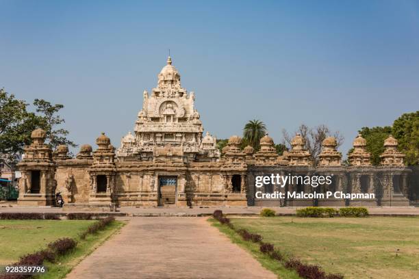 kailasanathar shiva temple, kanchipuram, tamil nadu, india - chennai photos et images de collection