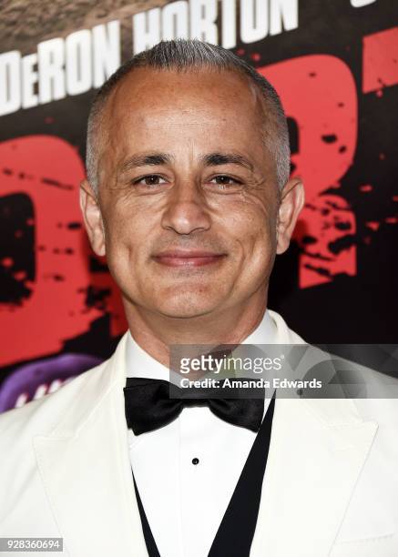 Actor and producer Ali Afshar arrives at the premiere of Warner Bros. Home Entertainment's "Dirt" at the TCL Chinese Theatres on March 6, 2018 in...