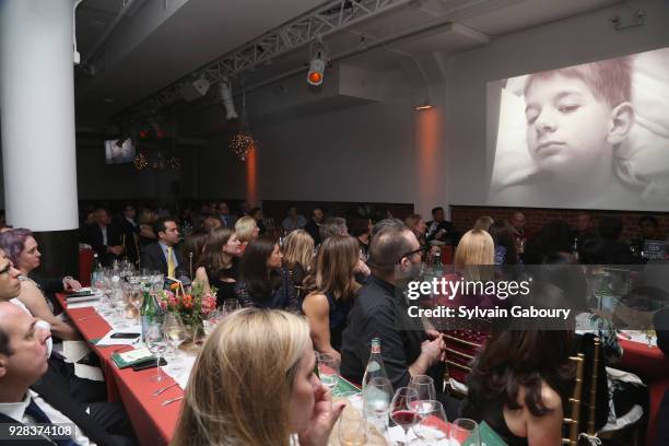 Atmosphere at Cookies for Kids' Cancer Fifth Annual Chefs Benefit at Metropolitan West on March 6, 2018 in New York City.